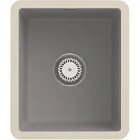 Villeroy & Boch Keramikspüle 332401KD, Subway 45 SU Unterbauspüle - inkl.