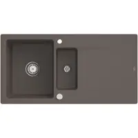 Villeroy & Boch Keramikspüle 333702TR, Siluet 60 R Einbauspüle - inkl.