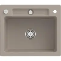 Villeroy & Boch Keramikspüle 334602AM, Siluet 60 S Einbauspüle - inkl.