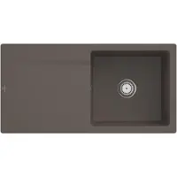 Villeroy & Boch Keramikspüle 333601TR, Siluet 60 Einbauspüle - inkl.