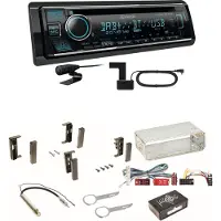 Kenwood KDC-BT760DAB Bluetooth Digitalradio USB CD Einbauset für Audi A3 8L