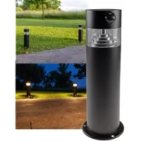 Chilitec LED Solar Wegeleuchte SWL-AS30 IP44 warmweiß 3000K PIR Sensor 30cm