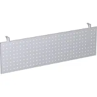 Geramöbel Knieraumblende S-617603-S gelocht 1.600mm silber