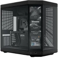 HYTE Y70 touch infinite, Midi Tower, PC, Schwarz, ATX, EATX, ITX, micro ATX, 18 cm, 42,2 cm