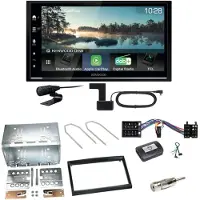 Kenwood DMX7722DABS Android Auto CarPlay Einbauset für Peugeot 307 Citroen C2 C3