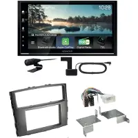 Kenwood DMX7722DABS CarPlay Einbauset für Mitsubishi Pajero bis 2014