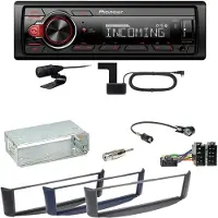 Pioneer MVH-330DAB Bluetooth Digitalradio Einbauset Smart ForTwo 450