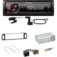 Pioneer MVH-330DAB Bluetooth Digitalradio Einbauset für Citroen C5 bis 07/2004