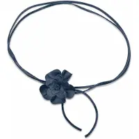 Collezione alessandro Taillengürtel "Blüte" Lederband mit echt Leder Blüte