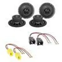 ESX HORIZON HZ-62 Koaxial Einbauset für Peugeot 206 307 406 Coupé 407 Coupé