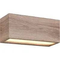 TRIO - Wandleuchte MAYENNE - Braun - 0x0x11 cm
