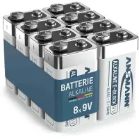 Ansmann Alkaline Longlife 9V Blockbatterien – Zuverlässige Batterien für Rauchme