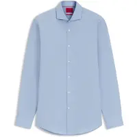 HUGO Slim-Fit Hemd aus Baumwolle mit Cutaway-Kragen Grösse 46