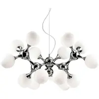 Ideal Lux Nodi SP15, 15 Glühbirne(n), E14, IP20, Chrom
