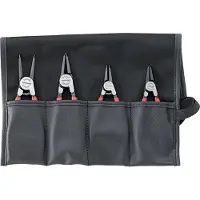 Slice FORMAT Sicherungsringzangen-Set 8-teilig, Länge:nv, Größe:nv, Ausführung:4-teilig, Form:nv, Anzahl der Teile:nv, Wellen-Ø:nv, für Durchmesser:nv