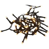 Star Trading 594-12-1, Leichte Dekorationskette, Schwarz, Polyvinylchlorid (PVC), Universal, IP44, Flexibel
