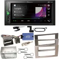 Pioneer DMH-A3300DAB Bluetooth MP3 Einbauset für Ford Focus C-Max Fiesta Transit