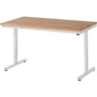 RAU Arbeitstisch adlatus 150 elektrisch höhenverstellbar Buche-Massiv-Platte 1500 mm x 800 mm