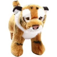Bauer Spielwaren Blickfänger Plüschtier Tiger (stehend, 20cm) Kuscheltier Stofftier