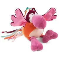 Nici 28842 - Plüschtier - Papagei (22cm) Kuscheltier Stofftier Plüschfigur Vogel