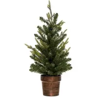 LIGHTS Künstlicher Weihnachtsbaum im Topf, 70 cm