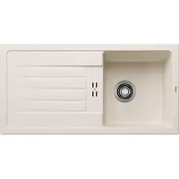 BLANCO Favum 45 S, Aufsatzwanne, Rechteckig, Silgranit, Weiß, 1 Becken, 435 mm