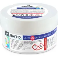 Höfer Chemie 1x500 g BAYZID Multiblock 5in1 langanhaltende Chlorung für sauberes Poolwasser