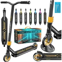 Kesser Stunt Scooter X-Limit-Pro 360° Lenkung mit Ständer, ABEC 9, 110mm PolyurethanRäder