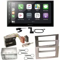 Pioneer SPH-DA250DAB Bluetooth DAB+ Einbauset für Ford Focus Fusion Galaxy S-Max