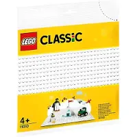 LEGO 3er-Set: 11010 Weisse Bauplatten
