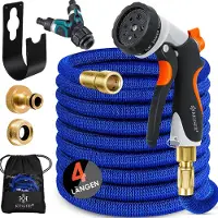 Kesser Premium Gartenschlauch Flexibler Wasserschlauch dehnbarer Flexischlauch