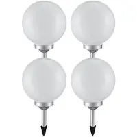 Etc-shop 4er Set LED Solarleuchten mit IP44 Schutzart