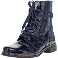 Gabor Damen Elegante Stiefelette F-Weite 74.674 Blau