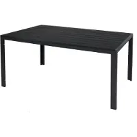 Mojawo Alu Nonwood Gartentisch Esstisch Outdoortisch anthrazit 180x90cm