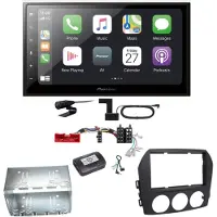 Pioneer SPH-DA250DAB Bluetooth USB Digitalradio Einbauset für Mazda MX-5 NC