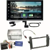 Kenwood DMX7722DABS Android Auto CarPlay Einbauset für Mercedes Viano Vito W639