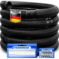 Kesser Poolschlauch | Schwimmbadschlauch mit Muffen | Solarschlauch für Pool und Schwimmbecken | Saugschlauch | Pumpenschlauch | Flexibler Wasserschlauch