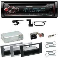 Pioneer DEH-S720DAB USB Digitalradio Einbauset für Ford Kuga Fusion Galaxy S-Max