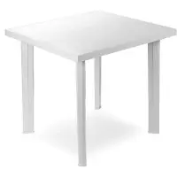 Inda Gartentisch Kunststoff Balkontisch Esstisch 80x75x72cm