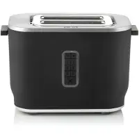 Gorenje T800ORAB Toaster, 2 Scheibe(n), Schwarz, Kunststoff, Metall, Tasten, 800 W, 1 m