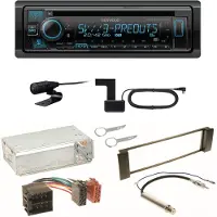 Kenwood KDC-BT950DAB Bluetooth Digitalradio CD Einbauset für Seat Leon Toledo 1M