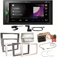 Pioneer DMH-A3300DAB DAB+ USB Einbauset für Opel Astra H Corsa D Zafira B Antara