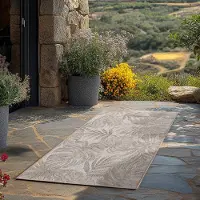 Teppium Carpetsale24 Outdoor Teppich Wetterfest & UV-beständig, ideal für Küche, Balkon, Terrasse, Garten, Wohnzimmer, Grösse: 80x150 cm