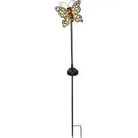 Star Trading 482-46, Leichte Dekorationsfigur, Bronze, 84 Glühbirne(n), LED, Gelb, Solar