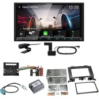 Kenwood DMX8021DABS Android Auto Einbauset für Mercedes Sprinter W906 Crafter