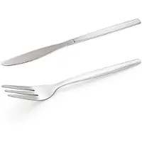 WAS Germany 144 tlg. Besteckset Gastro NP80 ECO, Chromstahl 18/0, 72 Messer + 72 Gabeln