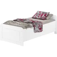 Erst-Holz Weißes Seniorenbett extra hoch 90x200 Zubehör wählbar V-60.42W-09ohne Zubehör