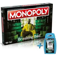 Winning Moves Monopoly - Breaking Bad (deutsch/englisch) + Top Trumps Brettspiel Gesellschaftsspiel