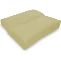 NYVI Loungekissen SunLounge - Outdoor Sitzkissen - Wasserabweisend, Schmutzabweisend, Bequem – Sitzauflage für Stühle, Bänke, Boden, Farbe:Creme, Größe:40x40 cm (1x)