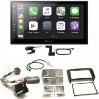 Pioneer SPH-DA250DAB USB Digitalradio Einbauset für Mercedes CLK W209 Facelift